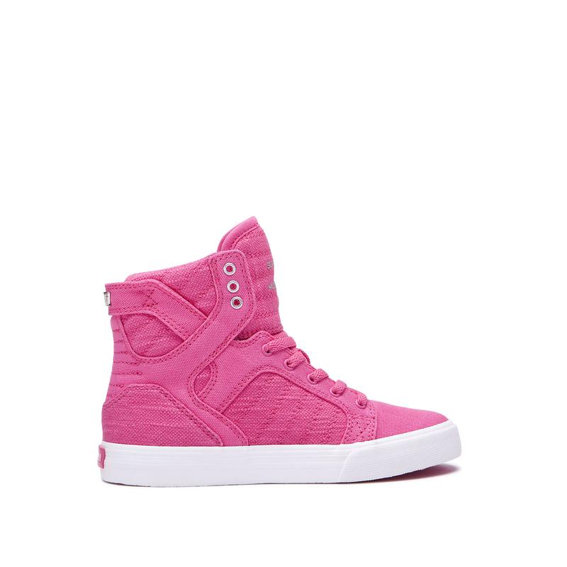 Supra SKYTOP Sneaker High Kinder Rosa Lagerverkauf XEFNO6198